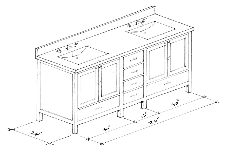Double-Sink Vanities